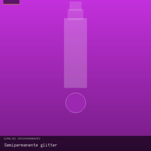 Semipermanente Glitter