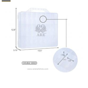 Caja Plastica para Transportar Esmaltes