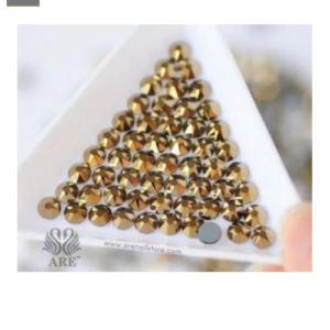 Cristales Dorado Claro Brillante