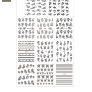 Sticker para Uñas Decal de Agua D122 / D132