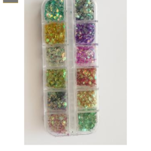 Coleccion Glitter 12 Colores