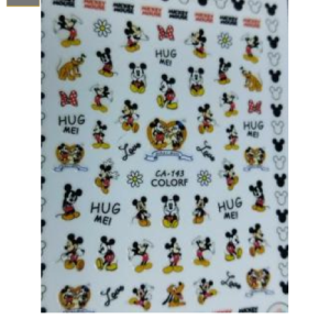 Sticker de GEL 3D para Uñas Mickey Tradicional Hug Me