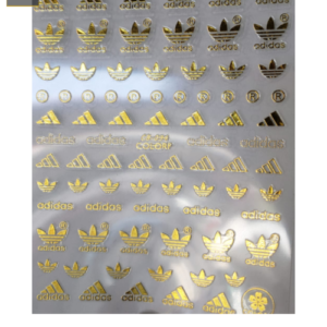 Sticker de GEL 3D para Uñas Adidas