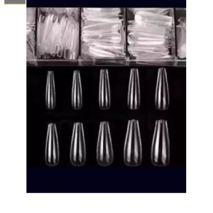 E98 Tip GEL X Coffin 80%