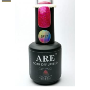 Semipermanente Rosa Glitter