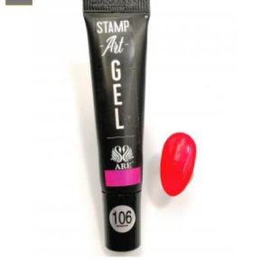 Stamping Painting GEL Fucsia Neon # 106