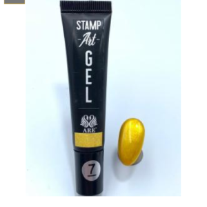 Stamping Painting Dorado Escarchado #7