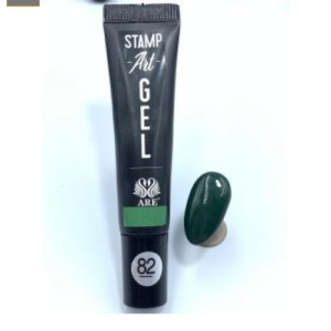 Stamping Painting Verde Oscuro #82
