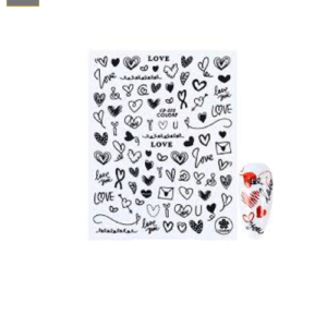 Sticker de Corazones Cb-202