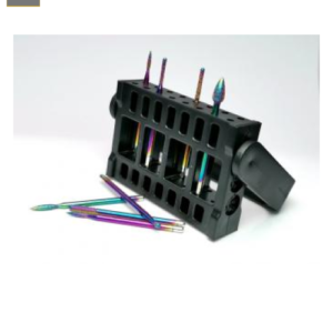 Base Plastica para Guardar Puntas Negro