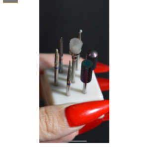 Kit de Puntas de Manicura y Remocion Carbide