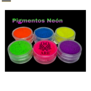 Kit Pigmento Neon 6 Colores