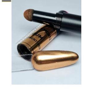 Lapiz Efecto Espejo Dorado Mcb12