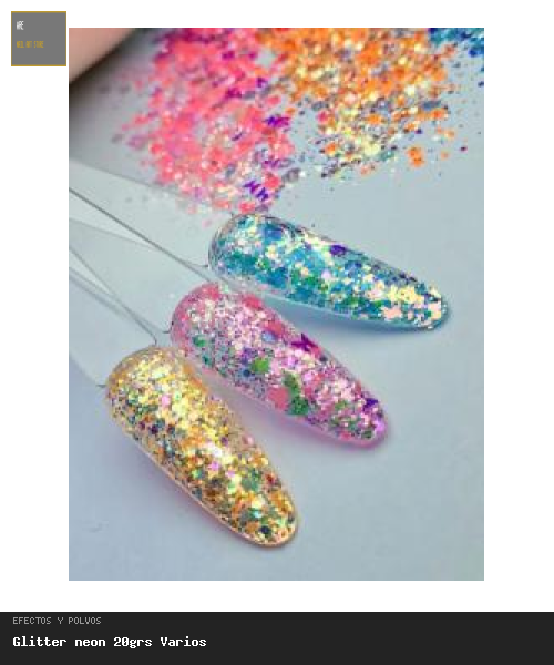 Glitter-Neon-20Grs-Varios