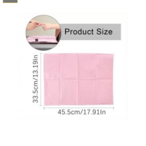 Servitoalla Rosada Tipo Mantel Resistente (Paquete Pequeño)