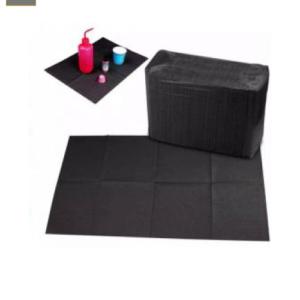 Servitoalla Negro Tipo Mantel Resistente (Paquete Pequeño)