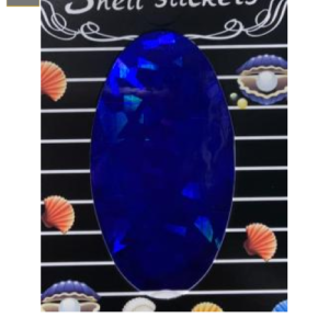 Sticker Laminas de Vidrio Azul