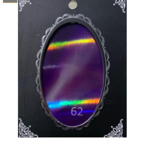 Sticker Lamina de Vidrio Holografico Multicolor