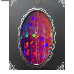 Sticker Lamina de Vidrio, Color Azul,Rosa,Rojo