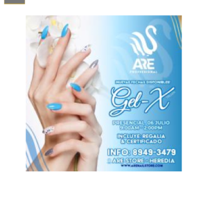 Combo de GEL X Presencial