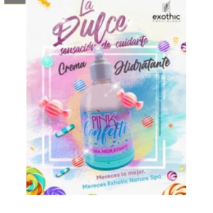 Crema Hidratante Confetti Pink