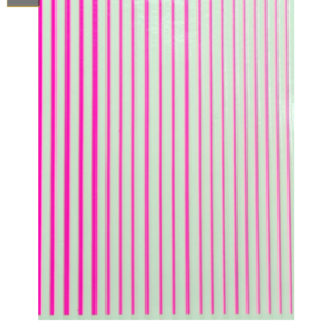Sticker Lineas Neon Fucsia de GEL