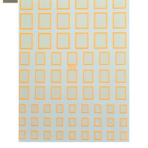 Sticker Cuadros Naranja 765