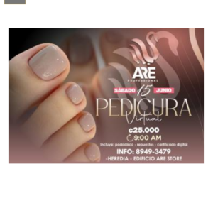 Combo Taller Pedicura Virtual