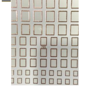 Sticker Cuadros Oro Rosa 765