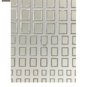 Sticker Cuadros Plateado 765
