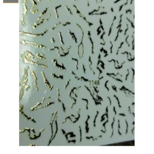 Sticker Marmol Dorados 1148