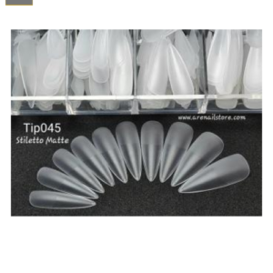 E147- Tip de GEL X Stiletto Matte