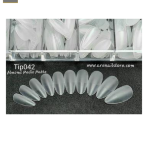 GEL X Almond Matte Corto