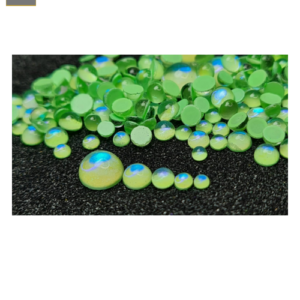 Cristales Tipo Perla Opal Verde