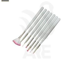 Kit Pinceles Blancos 7 Unidades