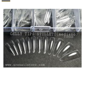Gelly Tips Stiletto Mediano