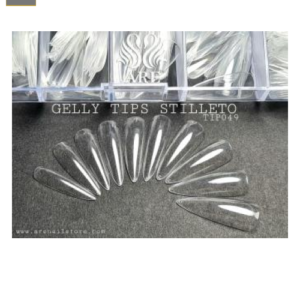 Gelly Tips Stiletto Long