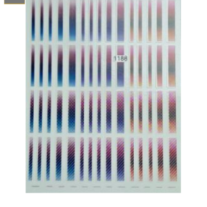 Sticker GEL Degradado Lineas