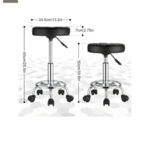 Taburete Negro (Sin Respaldar)