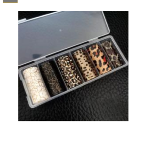 Caja de 6 Foil Animal Print