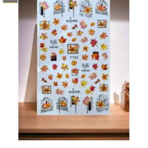 Sticker de GEL Figuras Otoño F782