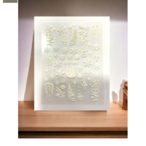 Sticker 3D Muñeco Nieve Stz 5D07