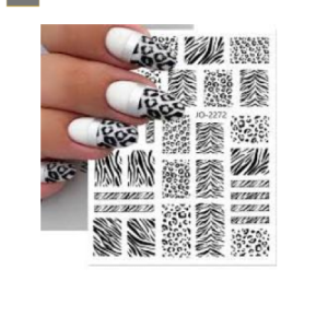 Sticker GEL Animal Print