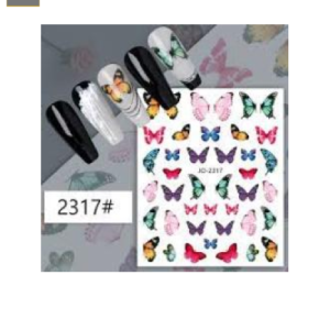 Sticker GEL Mariposas Jo 2317
