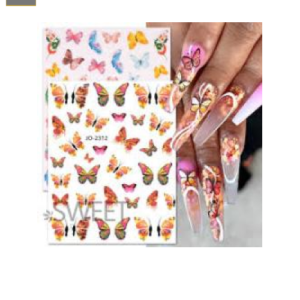 Sticker GEL Mariposas Jo 2312