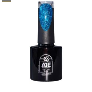 Semipermanente Azul Glitter #475