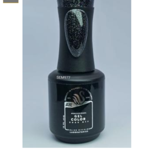 Semipermanente Negro Glitter