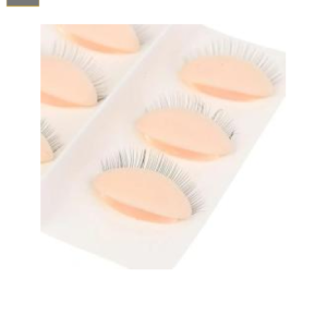 Ojos de Silicon para Practica de Pestañas