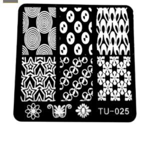 Placa de Stamping Cuadrada Tu-025