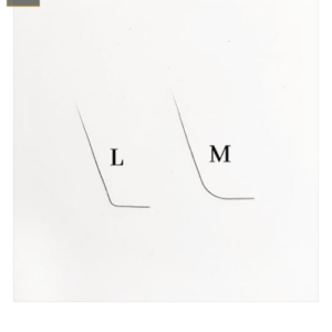 L 0.07 Curl Mix de 7-14Mm Fibras Pestañas Lash